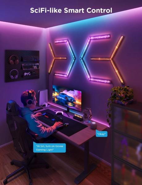 Govee Smart Gaming (4+1) nástěnné světlo - RGBIC1