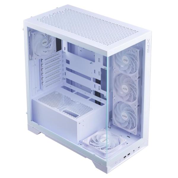 ADATA XPG case INVADER X BTF Mid-Tower,  bez zdroje,  5x 120mm Fan,  Bílá2