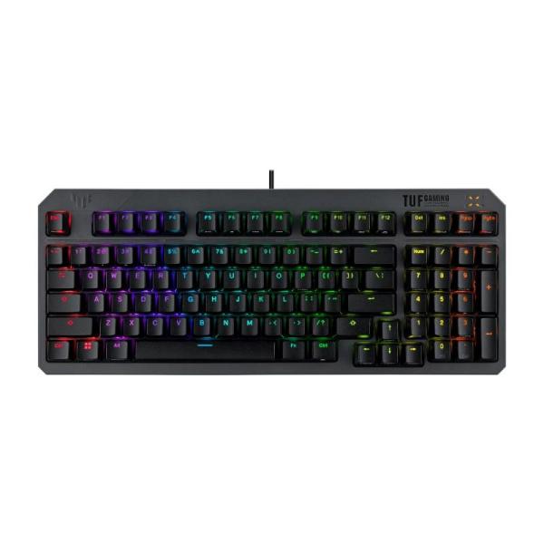 ASUS klávesnice TUF Gaming K3 GEN II,  mechanická,  CZ/ SK,  šedá