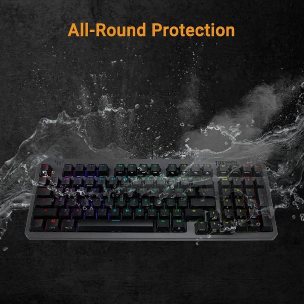 ASUS klávesnice TUF Gaming K3 GEN II,  mechanická,  CZ/ SK,  šedá6