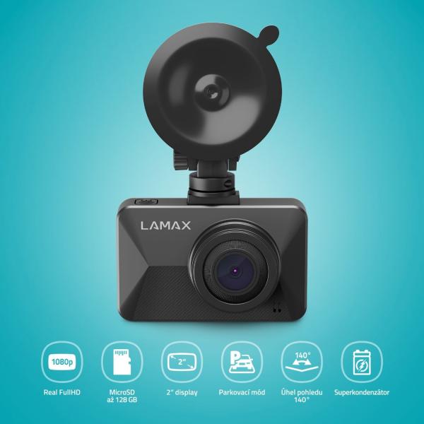 LAMAX T3 - kamera do auta3