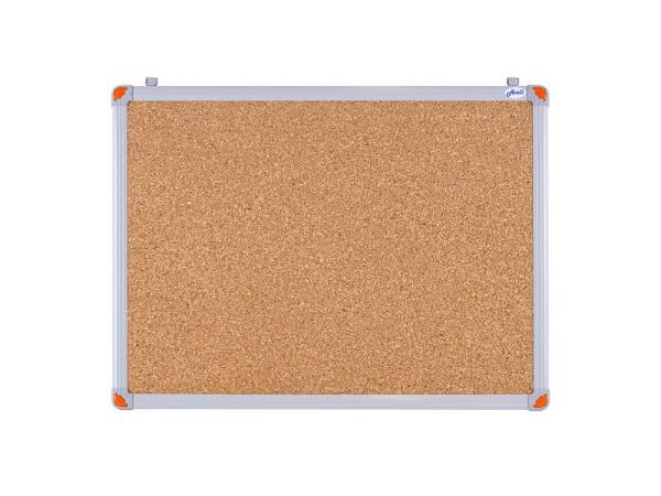 AVELI BASIC 60x45 korková tabuľa,  hliníkový rám