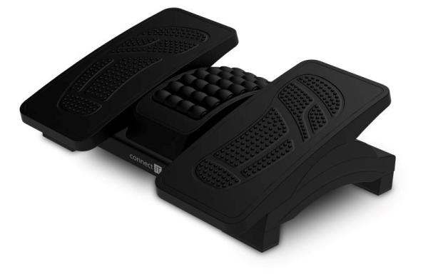 CONNECT IT Podložka pod nohy DoubleLegPad PRO For Health,  černá2
