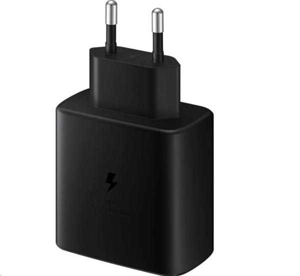 Samsung cestovní nabíječka EP-T4511XBE,  Fast Charging 45W,  USB-C + datový kabel USB-C,  černá2