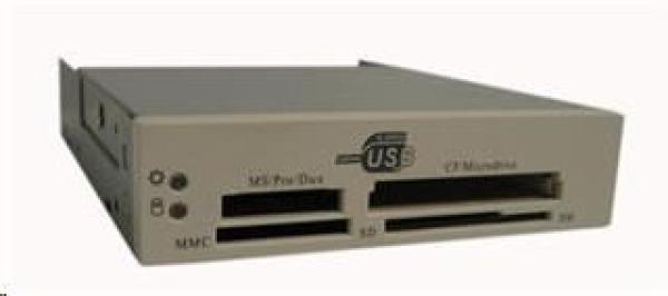 EUROCASE Card reader 33in1-3, 5" White