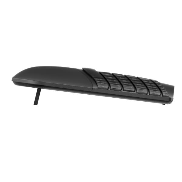 HP 960 Black Ergonomic Wireless Keyboard - bezdrátová ergonomická klávesnice CZ/ SK5