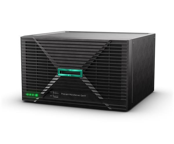HPE PL MicroServer Gen11 G7400 (3.7/ 2C4T/ 46W) 16G VROC 4LFF-NHP 1TB HDD 4p1G NBD111 iLo port (P65741-B21) Smart Choice