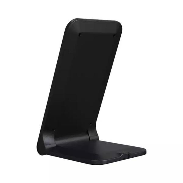 1stCOOL bezdrátová QI nabíječka H18,  skládací stojánek,  USB-C,  černá3