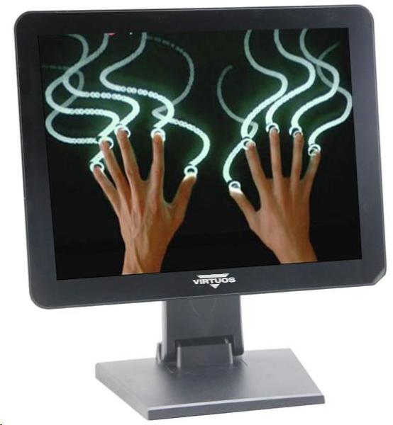 Virtuos 15"" LCD BMonitor BM-1500,  dotykový,  čtečka magnet. karet,  HDMI,  VGA,  USB2