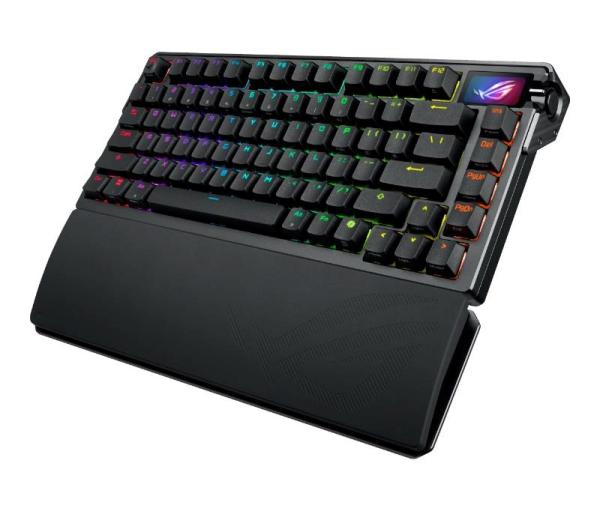 ASUS Klávesnice ROG Azoth Extreme,  Mechanická,  Bezdrátová BT,  RF 2.4GHz,  US,  černá4