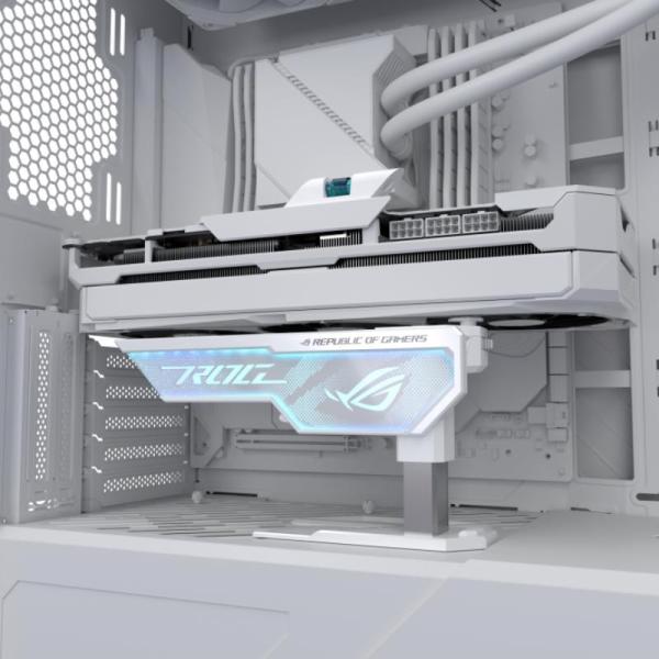 ASUS držák VGA ROG Herculx Graphics Card Holder (XH01),  Bílá8