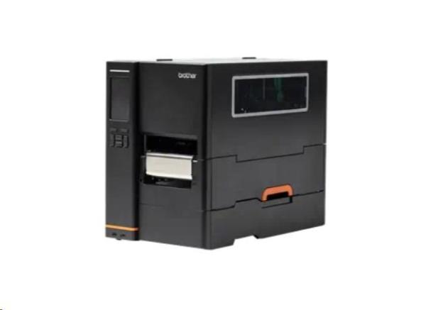 BROTHER tiskárna štítků TJ-4522TN (tisk štítků,  300 dpi,  max šířka štítků 104 mm) USB,  LAN,  RS-232C; 3, 5" barev.dotyk. d1