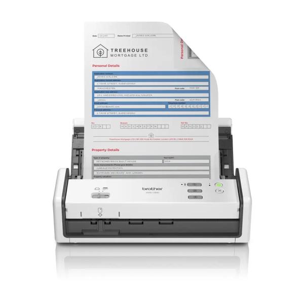 BROTHER skener ADS-1300 A4 30ppm/ 60dual 600x600 USB-C,  USB