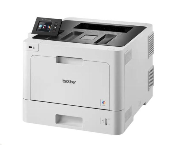 BAZAR - BROTHER tiskárna color laserová HLL-8360CDW- A4, 31ppm,  2400x600,  USB 2.0,  LAN,  WiFi,  250+50listů - open box1