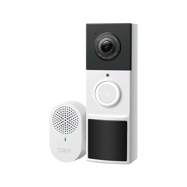 TP-Link Tapo D210 Chytrý video zvonek (3MP,  2K,  WiFi,  IR 8m,  microSD)