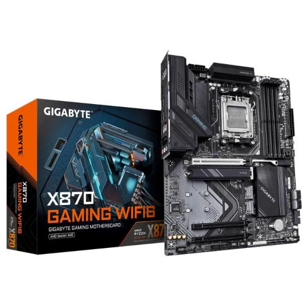 GIGABYTE MB Sc AM5 X870 GAMING WF6,  AMD X870,  4xDDR5,  1xHDMI,  2xUSB4,  WiFi