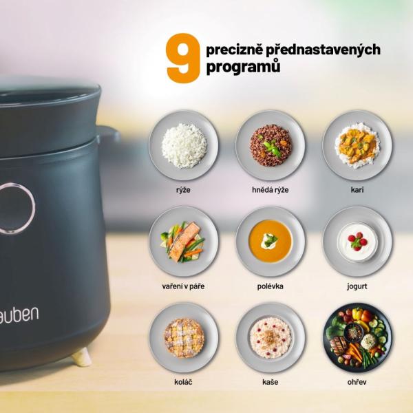 Lauben Multifunction Rice Cooker 1500BW - rýžovar1