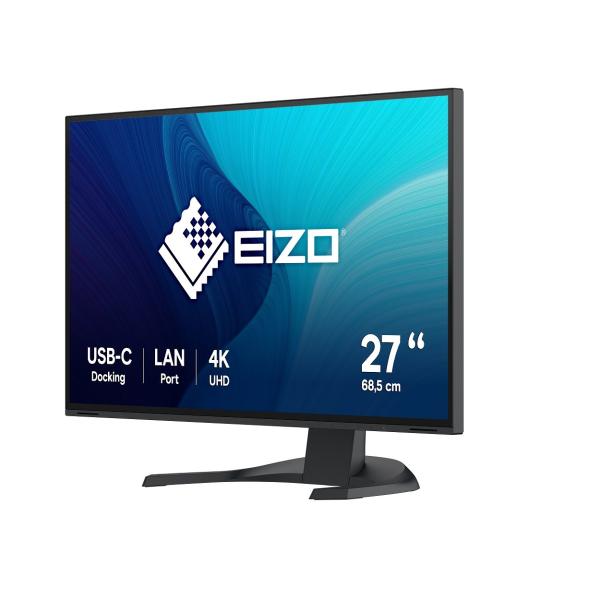 EIZO MT 27" EV2740X-BK FlexScan,  IPS,  3840x2160,  350nit,  2000:1,  14ms,  DisplayPort,  2xHDMI,  USB-C,  USB,  Repro,  Černý1