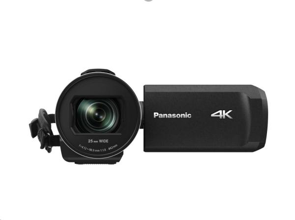Panasonic HC-VX3 (4K kamera,  24x zoom F1.8,  25mm wide,  3.0 touch LCD,  OIS)1