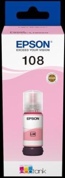 EPSON 108 EcoTank Light Magenta ink bottle