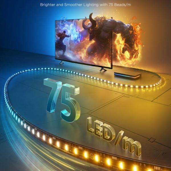 Govee AI Sync Box 2 Smart TV RGBICW podsvětlení 55-65"3