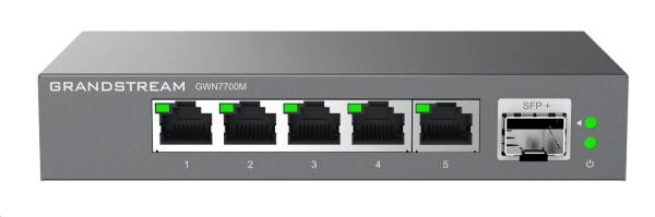 Grandstream GWN7700MP Unmanaged Network Switch 5 2, 5Gb portů / 1 SFP+