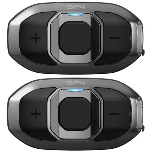 SENA bluetooth handsfree headset SF4,  dosah 1, 2 km,  sada 2 jednotek
