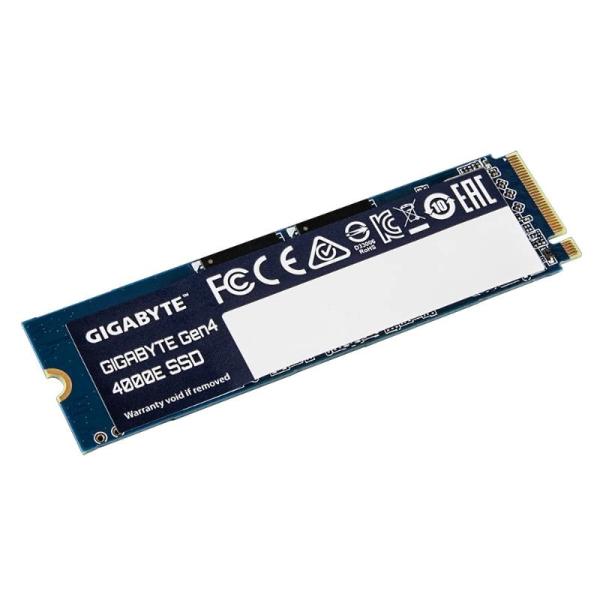 GIGABYTE SSD 500GB 4000E,  PCIe Gen4x4,  M.2 2280,  (R:3600MB/ s, W:3000MB/ s)