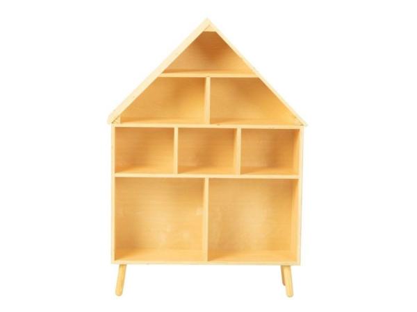 Montessori dětská knihovna (regál) - domeček0