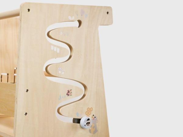 Rostoucí učicí věž edukativní 5v1 Play 90 cm - Zvířátka (NOVINKA)3