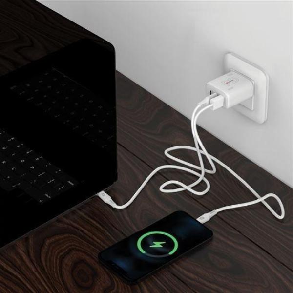 SKROSS USB A+C nabíjecí adaptér Power charger 65W GaN EU,  Power Delivery,  typ C5