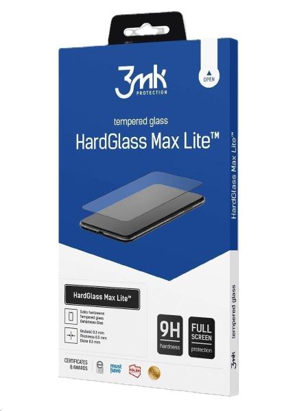 3mk tvrzené sklo HardGlass Max Lite Black pro Redmi Note 14 PRO/ 14 PRO+ 5G