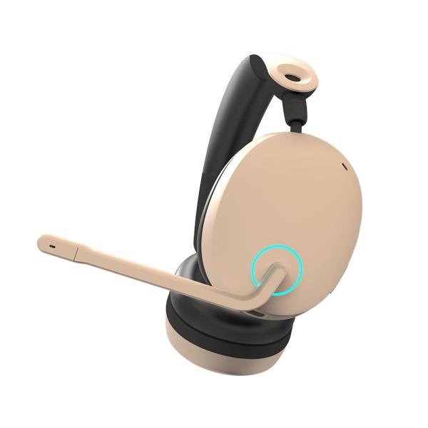 ZALMAN headset ZM-HPS800W,  Herní,  Bluetooth,  Bezdrátový USB,  7.1,  béžová1