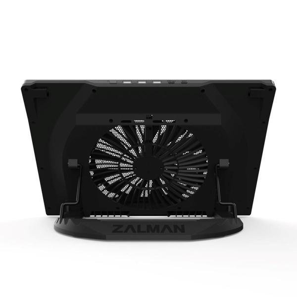 ZALMAN Stojan na notebook ZM-NS3000,  až 17",  3xUSB,  1xUSB-C,  Naklápěcí,  černá4