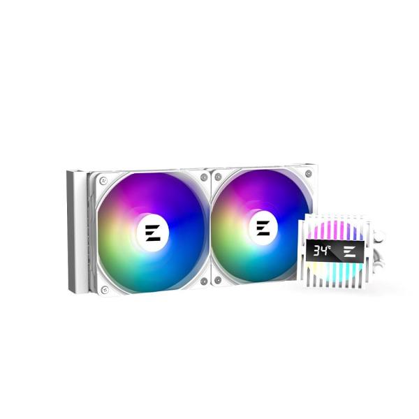 ZALMAN vodní chladič Alpha2 A24,  2x120mm,  PWM,  ARGB,  LGA1851,  AM5