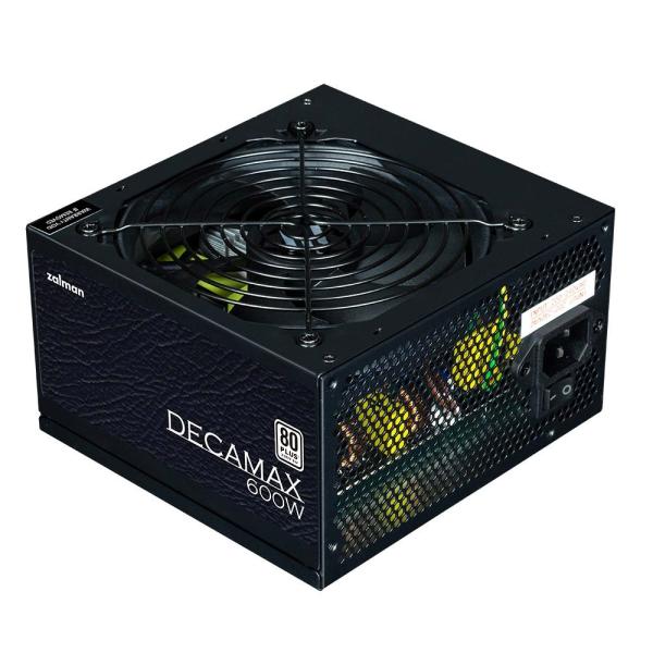 ZALMAN zdroj Decamax,  600W,  120mm,  80Plus,  černá1