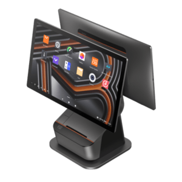 SUNMI T3 PRO MAX,  NFC,  39.6 cm (15, 6""),  Full HD,  USB,  USB-C,  BT (BLE),  Ethernet,  Wi-Fi,  black,  orange