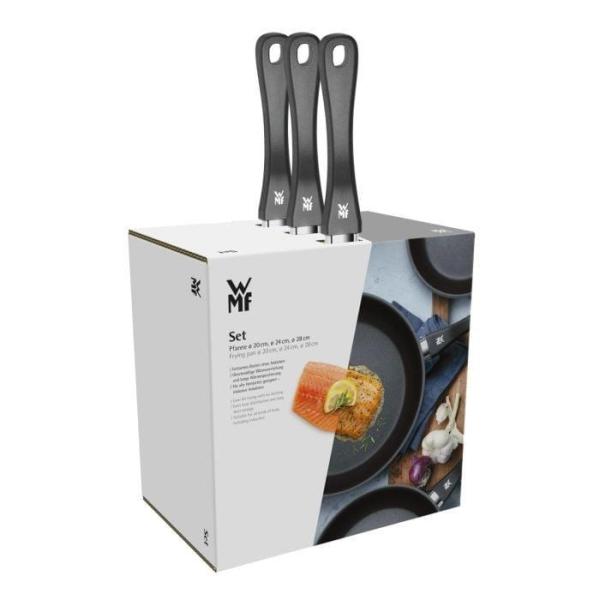 WMF sada pánví Devil,  3 kusy,  20 cm + 24 cm + 28 cm,  nerezová ocel4