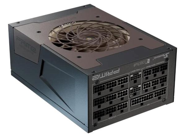 NOCTUA zdroj Seasonic 1600W PRIME TX-1600 NE,  120mm,  Plně modulární,  80+ Titanium,  ATX 3.16
