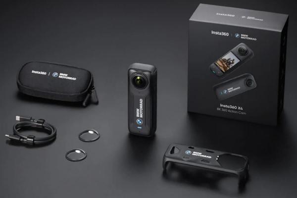 Insta360 X4 BMW limitovaná edice akční kamera,  8K /  30 fps,  4K/  až 100 fps,  6osý gyroskop,  360° záběr,  Active HDR8