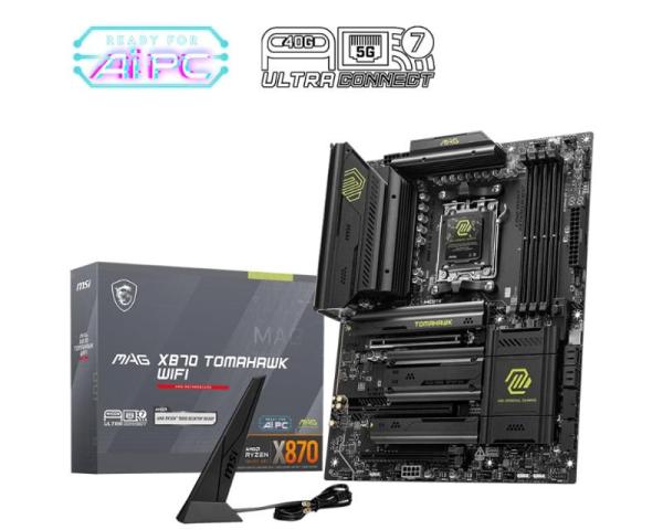 MSI MB Sc AM5 MAG X870E TOMAHAWK WIFI,  AMD X870E,  4xDDR5,  1xHDMI,  2xUSB4,  WI-FI