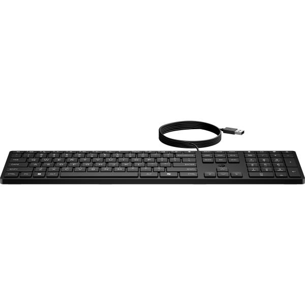 HP 320K/ Drátové USB-A/ CZ- SK layout/ Čierna
