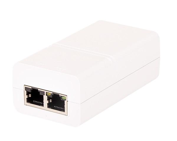 MaxLink PI15 aktívny gigabitový injektor PoE,  802.3af,  15W (48V,  0.32A),  napájací kábel