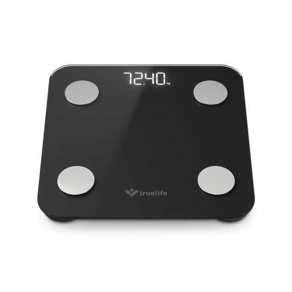 TrueLife FitScale W1 BT Black - bioelektrická impedanční bluetooth váha3