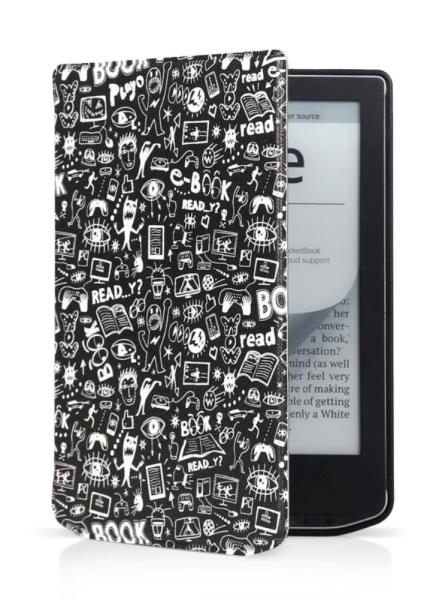 CONNECT IT Pouzdro na čtečku knih PocketBook 629,  634,  Doodle černá
