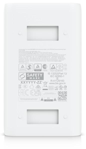UBNT U-PoE+ - Gigabitový PoE injektor 48V/ 0, 65A (30W)4