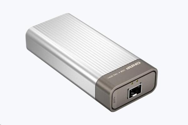 QNAP QNA-UC10G1SF adaptér USB-C/ Thunderbolt 4 na SFP+ (1xSFP+, 1xUSB-C4/ TB4, fanless)3
