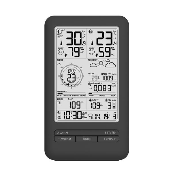 Solight profesionální smart WIFI meteostanice1