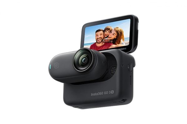 Insta360 GO 3S - 128GB miniaturní magnetická akční kamera,  černá