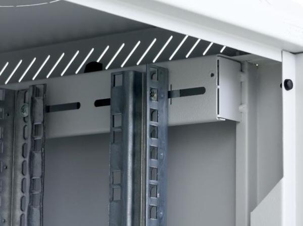 19" jednodielny rack TRITON 18U/ 400 mm,  odnímateľné bočné kryty6